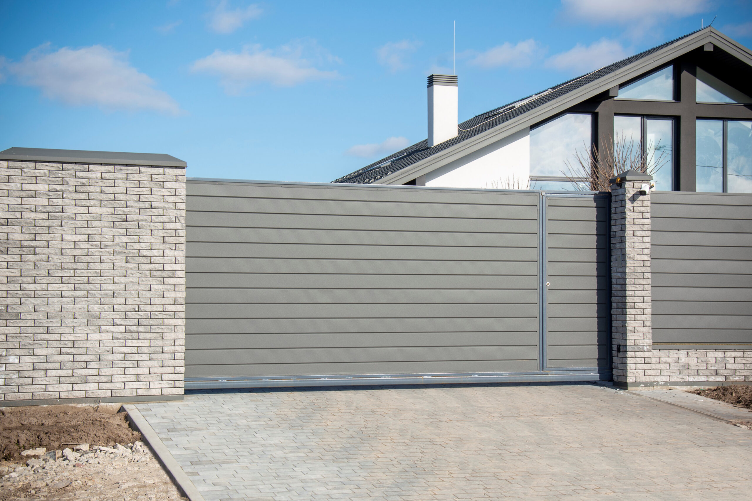 Ogrodzenie zapewniające intymność