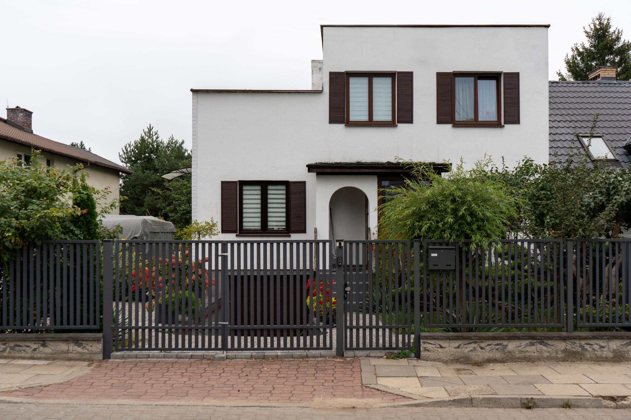 Ogrodzenie na jesień