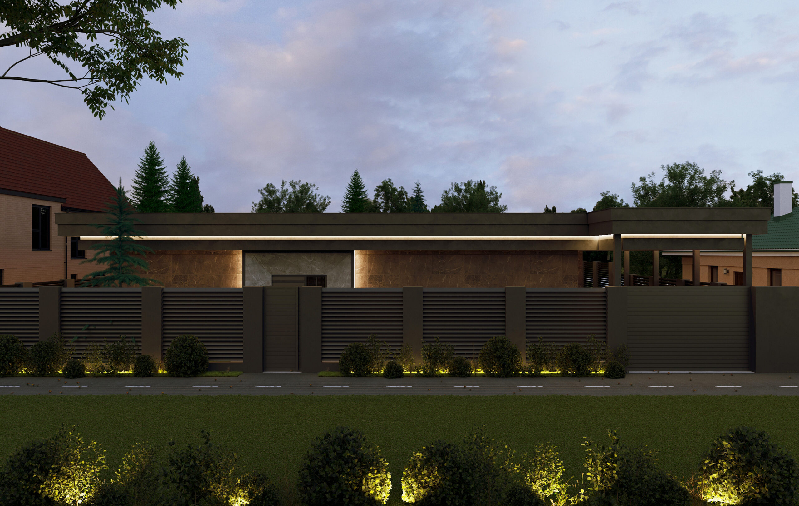 Ogrodzenie na podmokłym gruncie